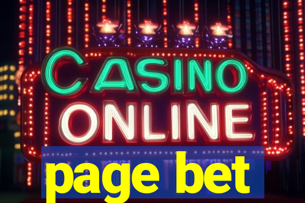 page bet